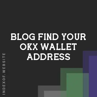 How to Find Your OKX Wallet Address: A 2026 Multi-Chain Guide | Logo - Indexof